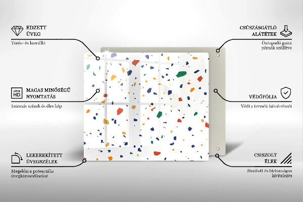 Proteggi piano induzione Gres colorato