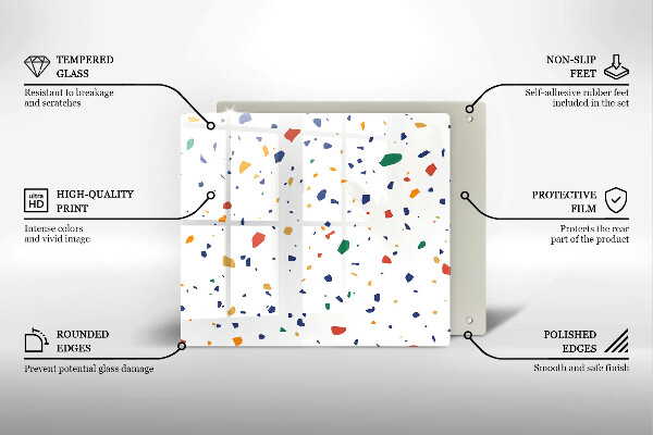 Proteggi piano induzione Gres colorato