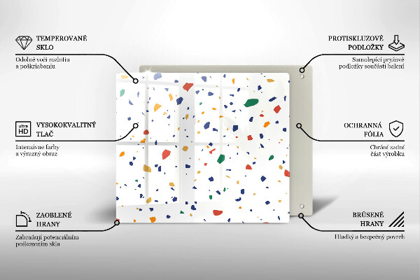 Proteggi piano induzione Gres colorato