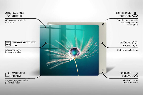 Proteggi piano induzione Rugiada su un dente di leone