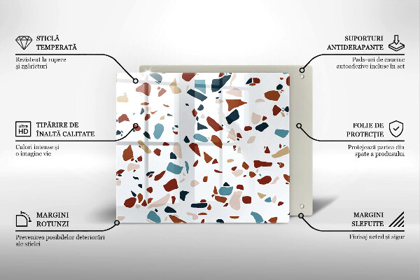 Copertura piano induzione Pietra decorativa