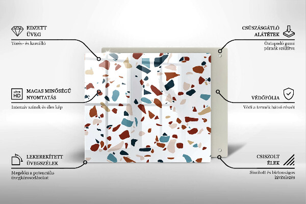 Copertura piano induzione Pietra decorativa