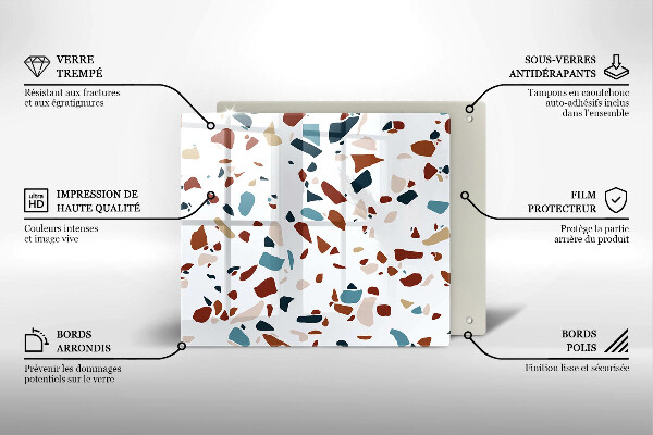 Copertura piano induzione Pietra decorativa