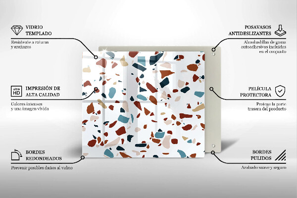 Copertura piano induzione Pietra decorativa