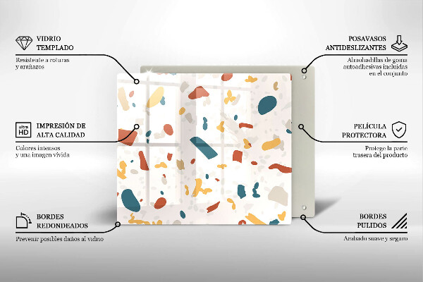 Copertura piano induzione Gres decorativo