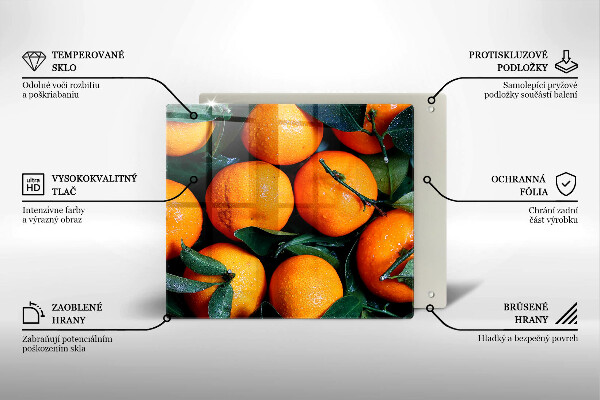 Copertura piano induzione arancia