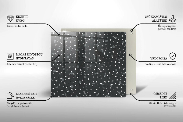 Copertura piano induzione Pietra decorativa