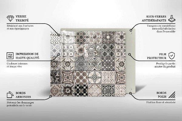 Copri piano cottura Piastrelle decorative