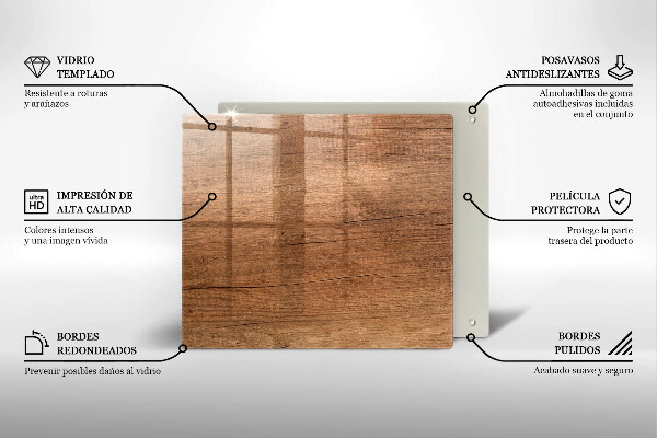 Copri piano cottura Struttura del legno