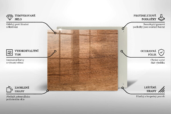 Copri piano cottura Struttura del legno