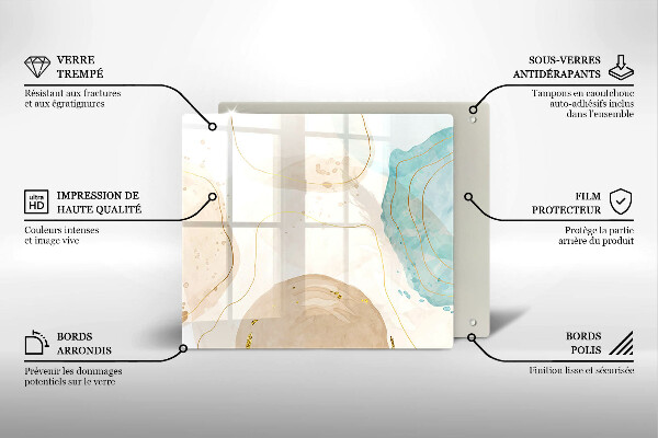 Copri piano cottura Forme boho luminose