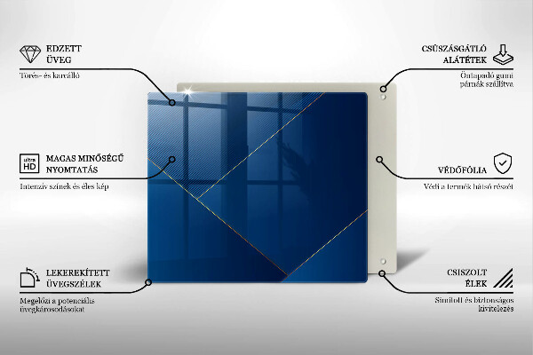 Copertura piano induzione Sfondo moderno