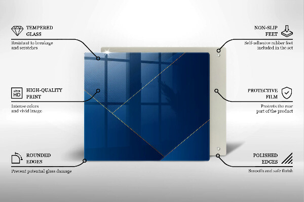 Copertura piano induzione Sfondo moderno