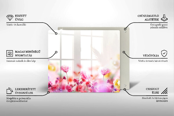 Copertura piano induzione Prato fiorito