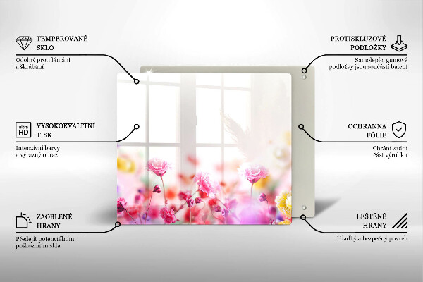 Copertura piano induzione Prato fiorito