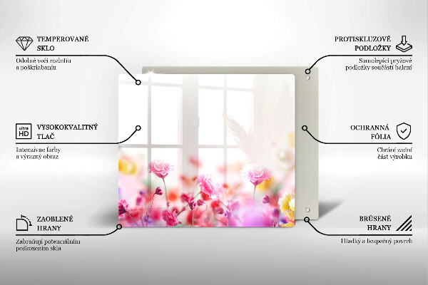 Copertura piano induzione Prato fiorito