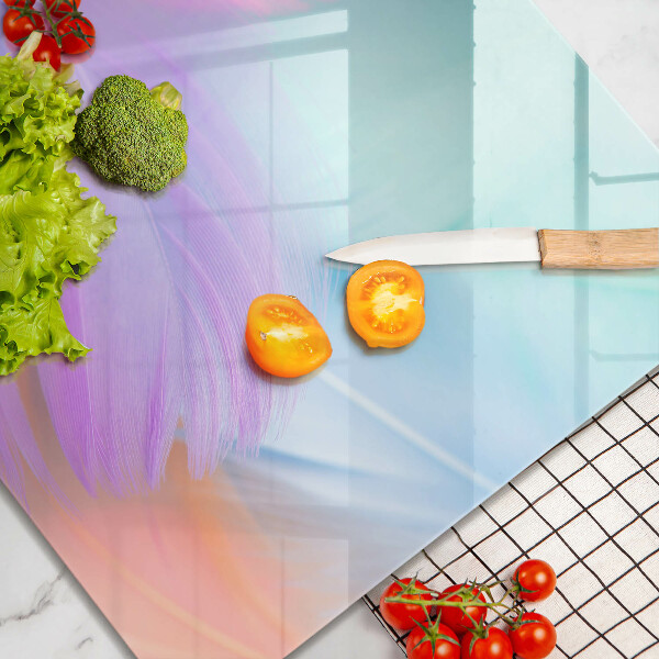 Copertura piano induzione Piume pastello