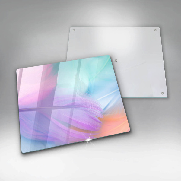 Copertura piano induzione Piume pastello