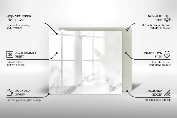 Copertura piano induzione Marmo moderno