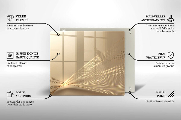 Copri piano cottura Astrazione moderna