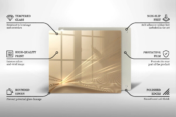 Copri piano cottura Astrazione moderna