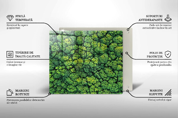 Proteggi piano induzione Pianta di muschio naturale