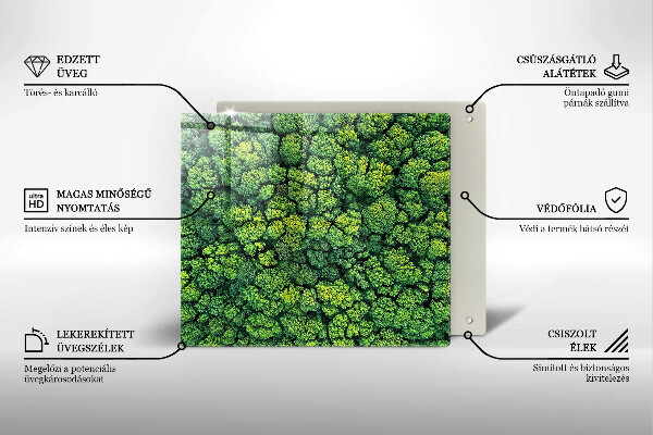 Proteggi piano induzione Pianta di muschio naturale