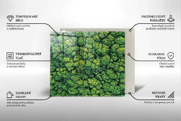 Proteggi piano induzione Pianta di muschio naturale
