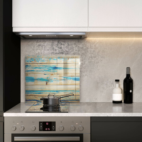 Copri piano cottura Tavole di legno retrò