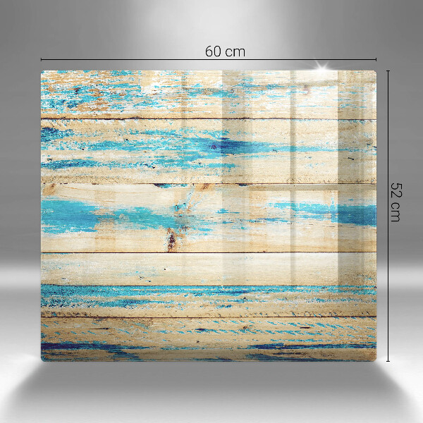 Copri piano cottura Tavole di legno retrò