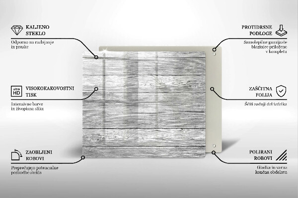 Copri piano cottura Vecchie tavole di legno