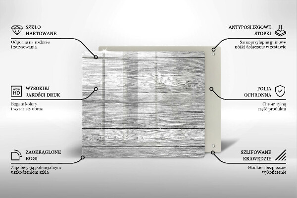 Copri piano cottura Vecchie tavole di legno