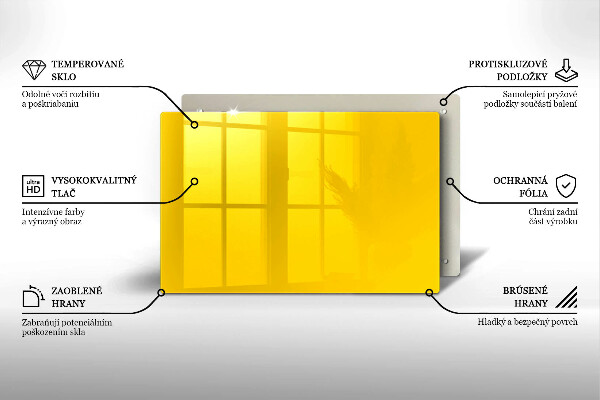 Copri piano cottura Giallo