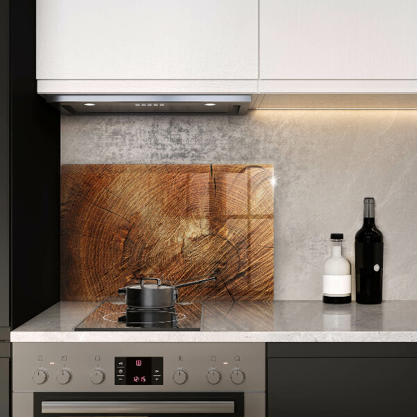 Copri piano cottura Venatura del legno dell'albero