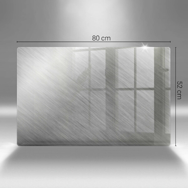 Copri piano cottura Sfondo con struttura in metallo