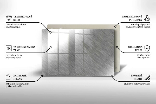 Copri piano cottura Sfondo con struttura in metallo