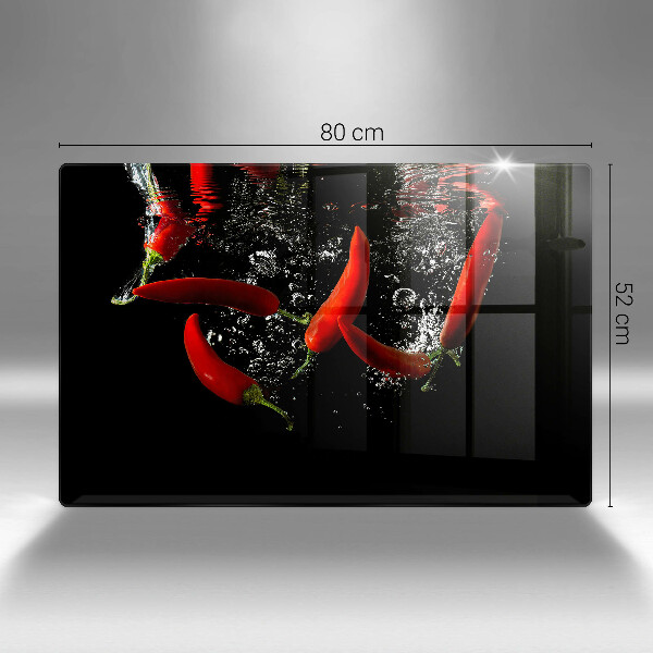 Copri piano cottura Peperoncini in acqua