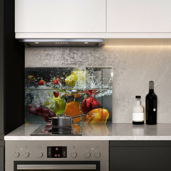 Copri piano cottura Frutta succosa in acqua