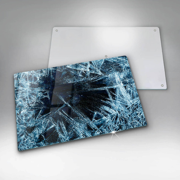 Copri piano cottura Struttura del ghiaccio tagliente