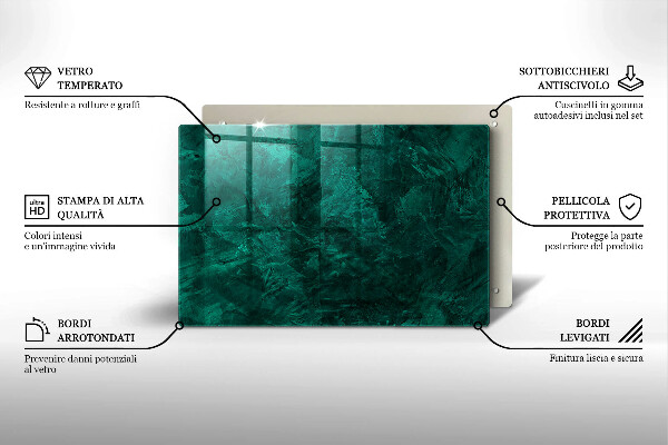 Copri piano cottura Trama di sfondo in pietra