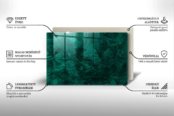 Copri piano cottura Trama di sfondo in pietra
