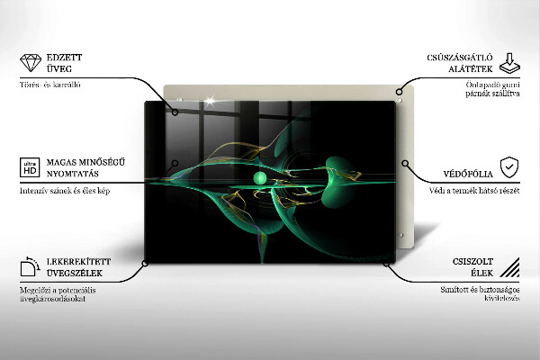 Copri piano cottura Astrazione moderna