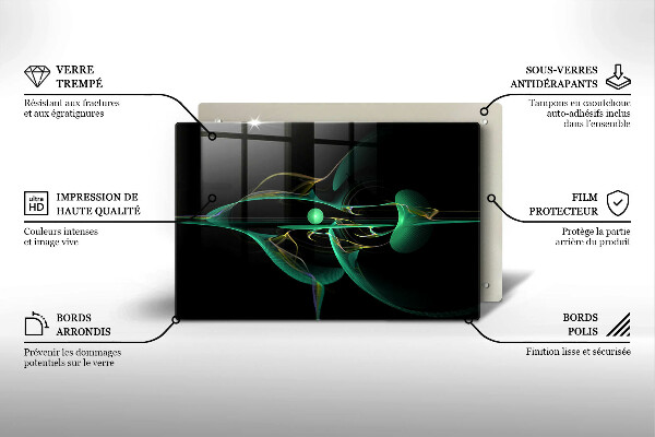Copri piano cottura Astrazione moderna