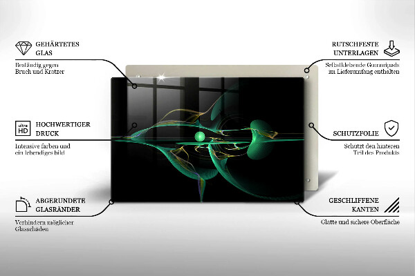 Copri piano cottura Astrazione moderna