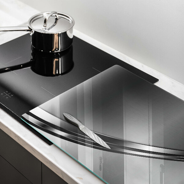 Copri piano cottura Astrazione del metallo