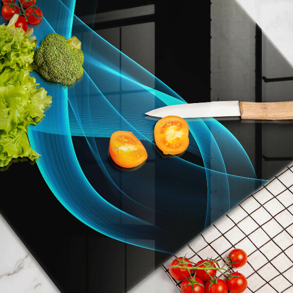 Protezione piano induzione Astrazione blu