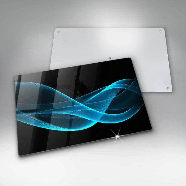 Protezione piano induzione Astrazione blu