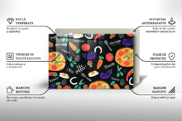 Copri piano cottura Illustrazione del cibo