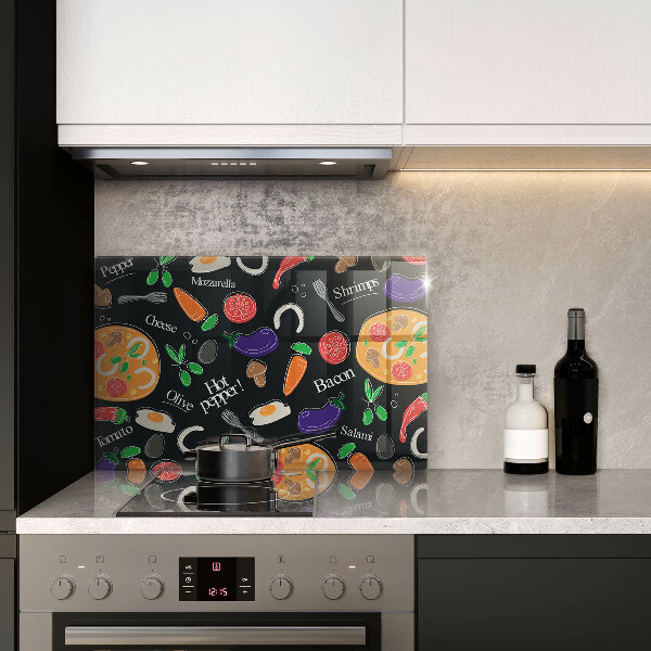 Copri piano cottura Illustrazione del cibo