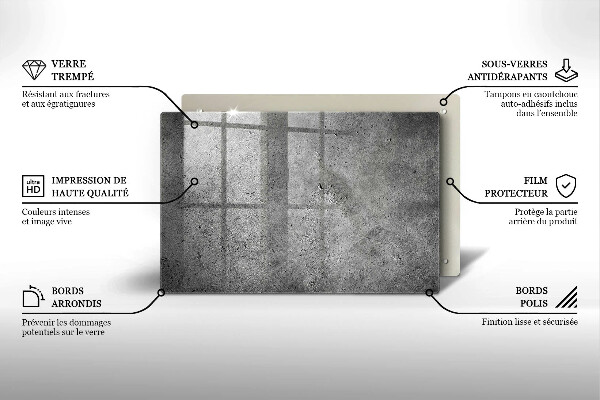 Copri piano cottura Struttura in pietra concreta